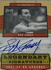 Bob Cousy Legendary Signatures #LS-BC Basketball Cards 2003 Upper Deck Legends Legendary Signatures Prices