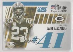 Jaire Alexander #T41 Football Cards 2022 Panini Score Top 100 Prices