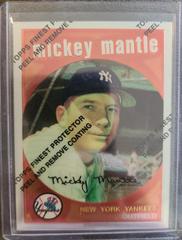 Mickey Mantle #9 Baseball Cards 1996 Topps Mantle Finest Prices
