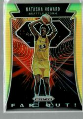 Natasha Howard [Prizm Gold] #8 Basketball Cards 2020 Panini Prizm WNBA Far Out Prices