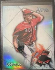 Nick Lodolo [Refractor] #BSP-11 Baseball Cards 2021 Bowman Sterling Prices
