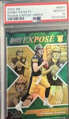 Kenny Pickett [Green] #RXP-1 Football Cards 2022 Panini XR Rookie Expose Prices