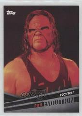 Kane Wrestling Cards 2018 Topps WWE Evolution Prices
