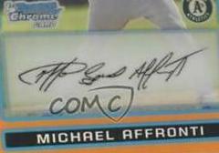 Michael Affronti [Orange Refractor] #BCP156 Baseball Cards 2009 Bowman Chrome Prospects Prices