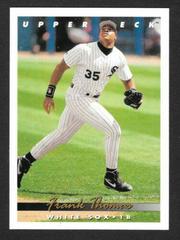 Frank Thomas [Gold Hologram] Baseball Cards 1993 Upper Deck Prices