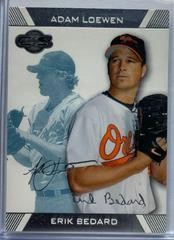 Adam Loewen, Erik Bedard [Blue] #34 Baseball Cards 2007 Topps CO Signers Prices