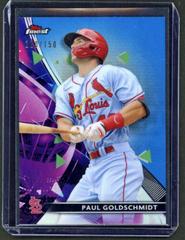 Paul Goldschmidt [Blue Refractor] #11 Baseball Cards 2021 Topps Finest Prices