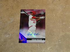 Jordan Walker [Pink Autograph] Baseball Cards 2021 Bowman Platinum Top Prospects Prices