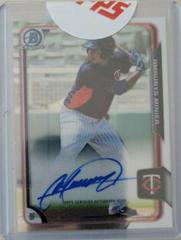 Amaurys Minier #AM Baseball Cards 2015 Bowman Chrome Autograph Prospect Prices