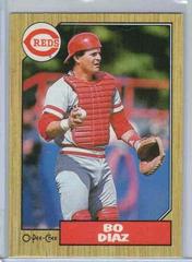Bo Diaz #41 Baseball Cards 1987 O Pee Chee Prices