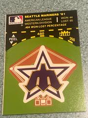Seattle Mariners Baseball Cards 1982 Fleer Team Logo Stickers Prices
