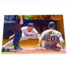 Adam Frazier [Orange] #361 Baseball Cards 2021 Stadium Club Chrome Prices