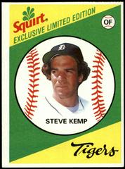 Steve Kemp #27 Baseball Cards 1981 Squirt Prices