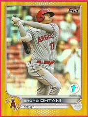 Shohei Ohtani [Gold] Baseball Cards 2022 Topps 1st Edition Prices