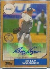 Billy Wagner [Maple Wood] Baseball Cards 2017 Topps 1987 Autographs Prices