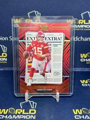 Patrick Mahomes II [Red] Football Cards 2022 Panini XR Extra Prices