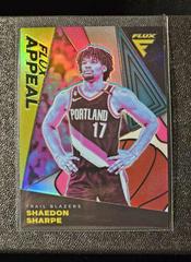 Shaedon Sharpe [Silver] #8 Basketball Cards 2022 Panini Flux Appeal Prices