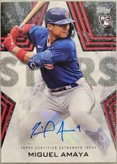Miguel Amaya [Black] #BSA-AMA Baseball Cards 2023 Topps Update Stars Autographs Prices