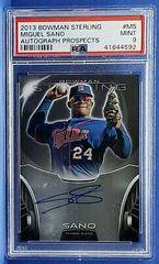 Miguel Sano Baseball Cards 2013 Bowman Sterling Autograph Prospects Prices