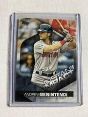 Andrew Benintendi [Black] #II-10 Baseball Cards 2018 Topps Instant Impact Prices