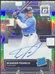 Wander Franco [Holo] #RRS-WF Baseball Cards 2022 Panini Donruss Optic Rated Rookie Signatures Prices