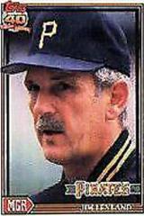 Jim Leyland Baseball Cards 1991 Topps Micro Prices