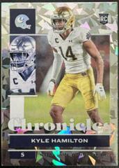 Kyle Hamilton [Ice] #4 Football Cards 2022 Panini Chronicles Draft Picks Prices