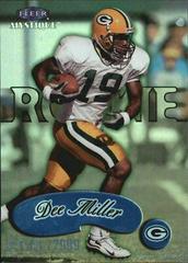 Dee Miller Football Cards 1999 Fleer Mystique Prices