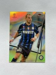 Wesley Sneijder #101 Soccer Cards 2020 Topps Finest UEFA Champions League Prices