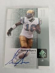 Akeem Ayers [Autograph] Football Cards 2011 SP Authentic Prices