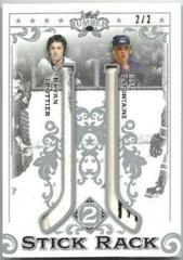Bryan Trottier, Pat LaFontaine [Platinum] #SR2-04 Hockey Cards 2021 Leaf Lumber Stick Rack 2 Prices