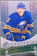 Tage Thompson #P-23 Hockey Cards 2022 SP Authentic Pageantry Prices