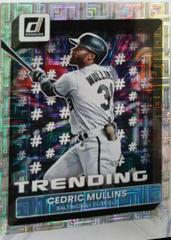 Cedric Mullins [Vector] #T-4 Baseball Cards 2022 Panini Donruss Trending Prices