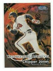 Chipper Jones #588 Baseball Cards 1998 Fleer Prices