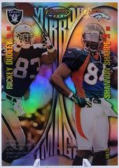 Wesley Walls, Jason Dunn, Shannon Sharpe, Rickey Dudley [Refractor] #MI10 Football Cards 1997 Bowman's Best Mirror Image Prices