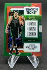 Jayson Tatum [Red] #1 Basketball Cards 2021 Panini Contenders Optic Prices
