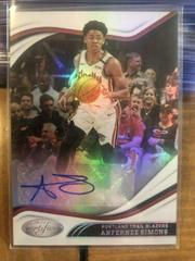 Anfernee Simons #CS-ASM Basketball Cards 2020 Panini Certified Signatures Prices
