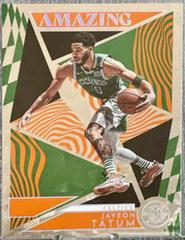 Jayson Tatum [Orange] Basketball Cards 2021 Panini Illusions Amazing Prices
