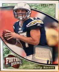 Philip Rivers [Jersey Green] Football Cards 2009 Upper Deck Heroes Prices