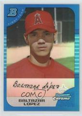 Baltazar Lopez [Refractor] #223 Baseball Cards 2005 Bowman Chrome Prices