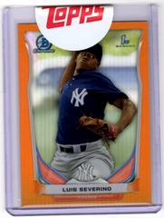 Luis Severino [Orange Refractor] #BCP78 Baseball Cards 2014 Bowman Chrome Prospects Prices