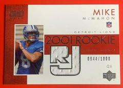 Mike McMahon #91 Football Cards 2001 Upper Deck Game Gear Prices