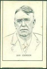 Ban Johnson Baseball Cards 1950 Callahan Hall of Fame Prices
