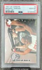 Michael Jordan #6 Basketball Cards 1997 Upper Deck MJ Rare Air Prices
