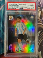 Sergio Aguero Soccer Cards 2010 Panini World Cup South Africa Premium Prices