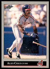 Alex Cole #307 Baseball Cards 1992 Leaf Prices