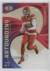 Travis Kelce [Pink] #A15 Football Cards 2020 Panini Illusions Astounding Prices
