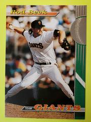 Rod Beck #12 Baseball Cards 1993 Stadium Club Prices
