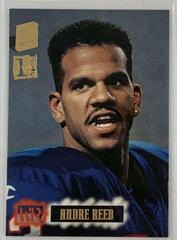 Andre Reed [1st Day Issue] #572 Football Cards 1995 Stadium Club Prices