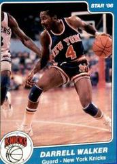 Darrell Walker #172 Basketball Cards 1985 Star Prices